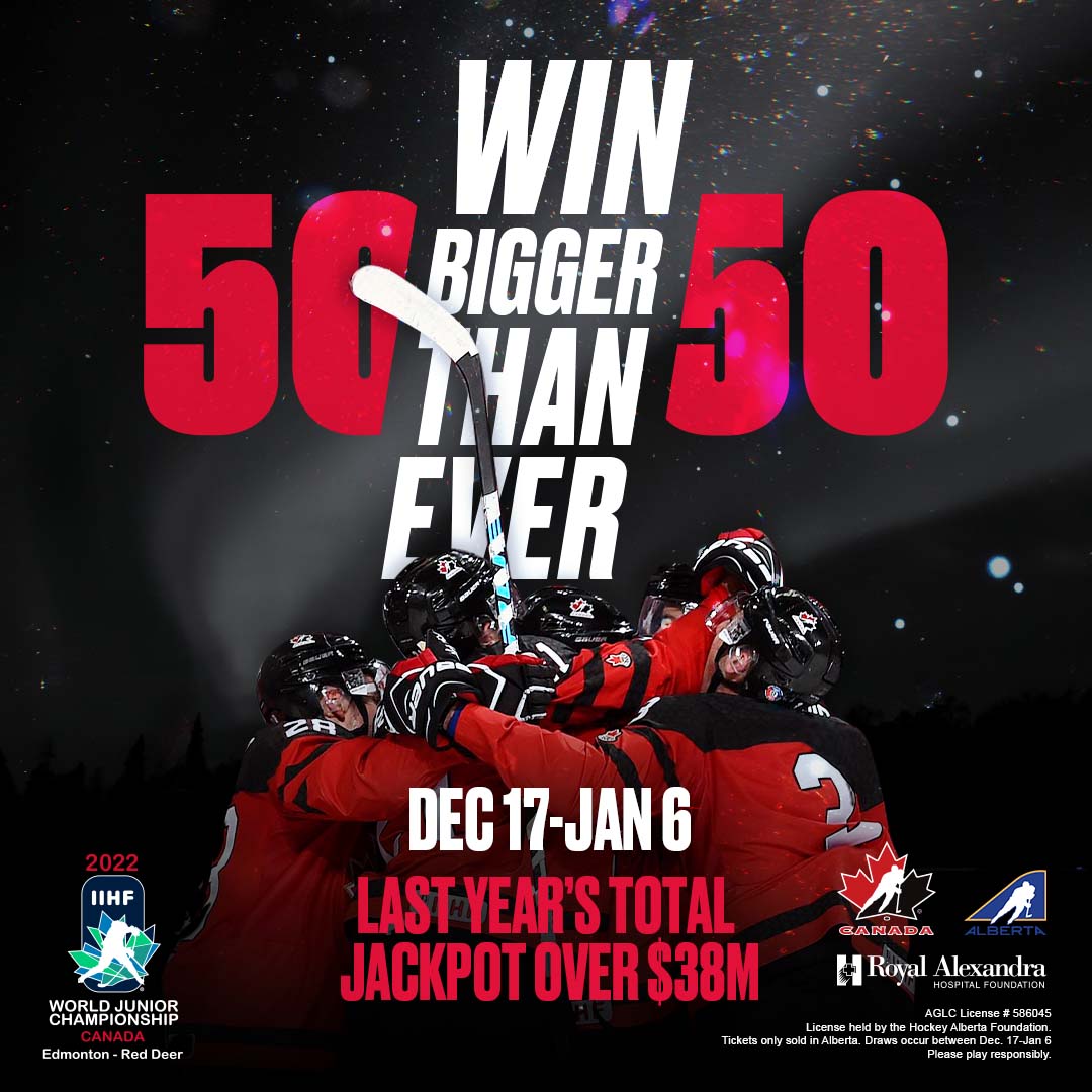 Hockey Canada pledges portion of World Junior 50/50 proceeds toward